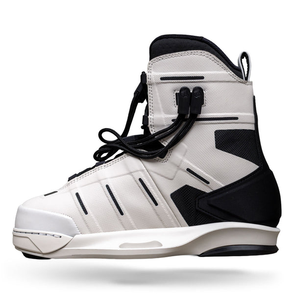 Feel The Pull | 2026 Aero 6X White Wakeboard Bindings | Liquid