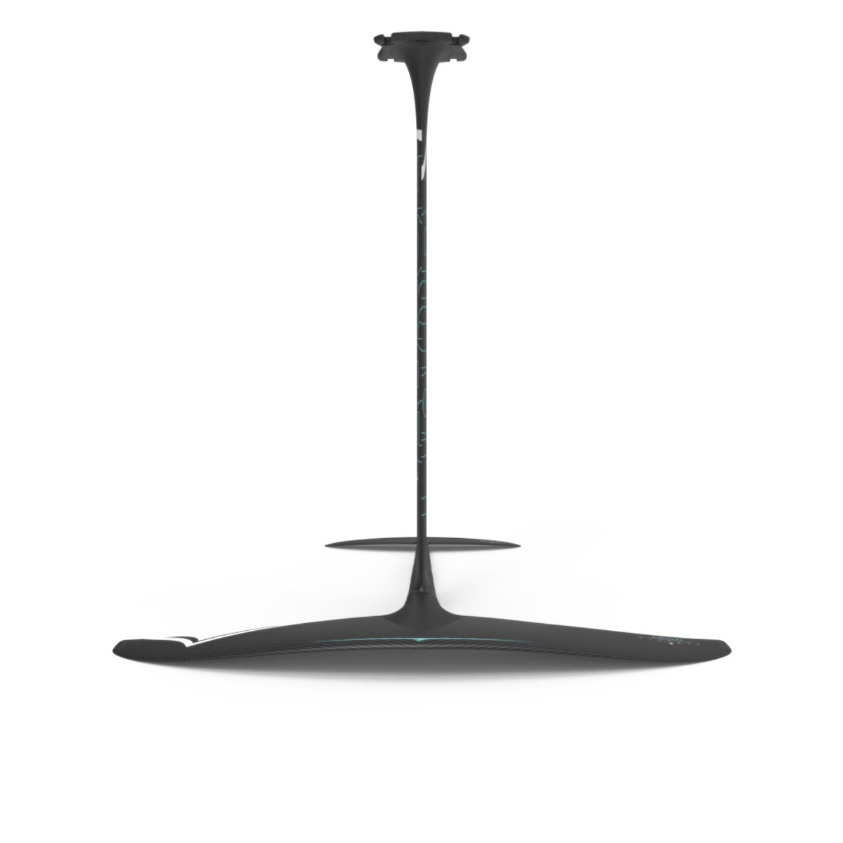Carbon Horizon 1200 FuseLock: A sleek, futuristic black hydrofoil kit.