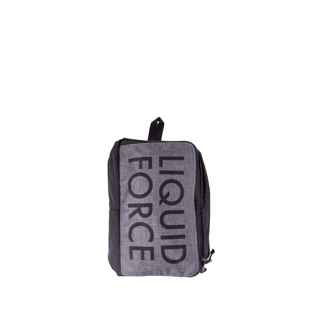 Packup Day Tripper Board Bag in black and gray, perfect for carrying your wakesurf board.