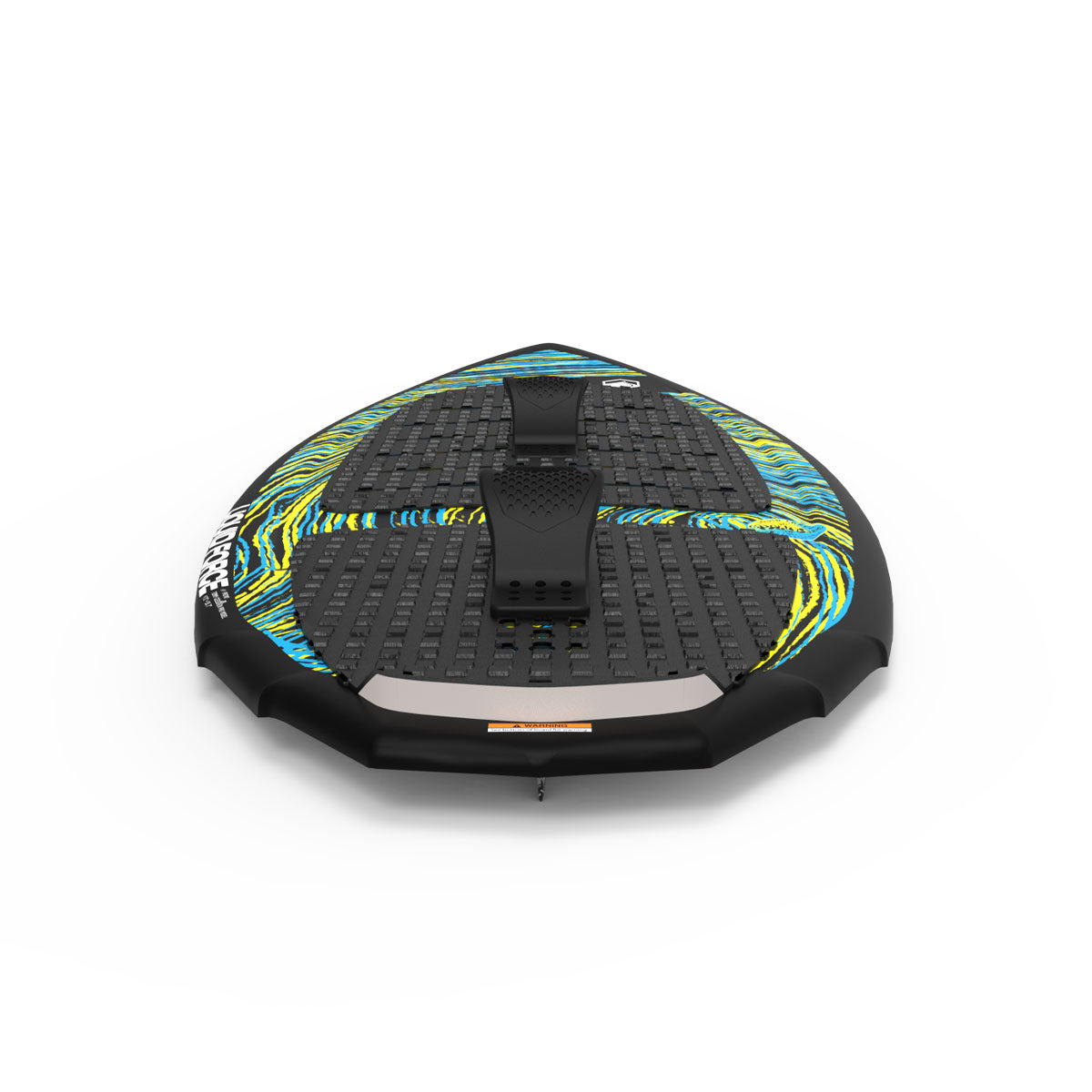 Liquid Force wakesurfer with a vibrant look, textured surface, and handle.