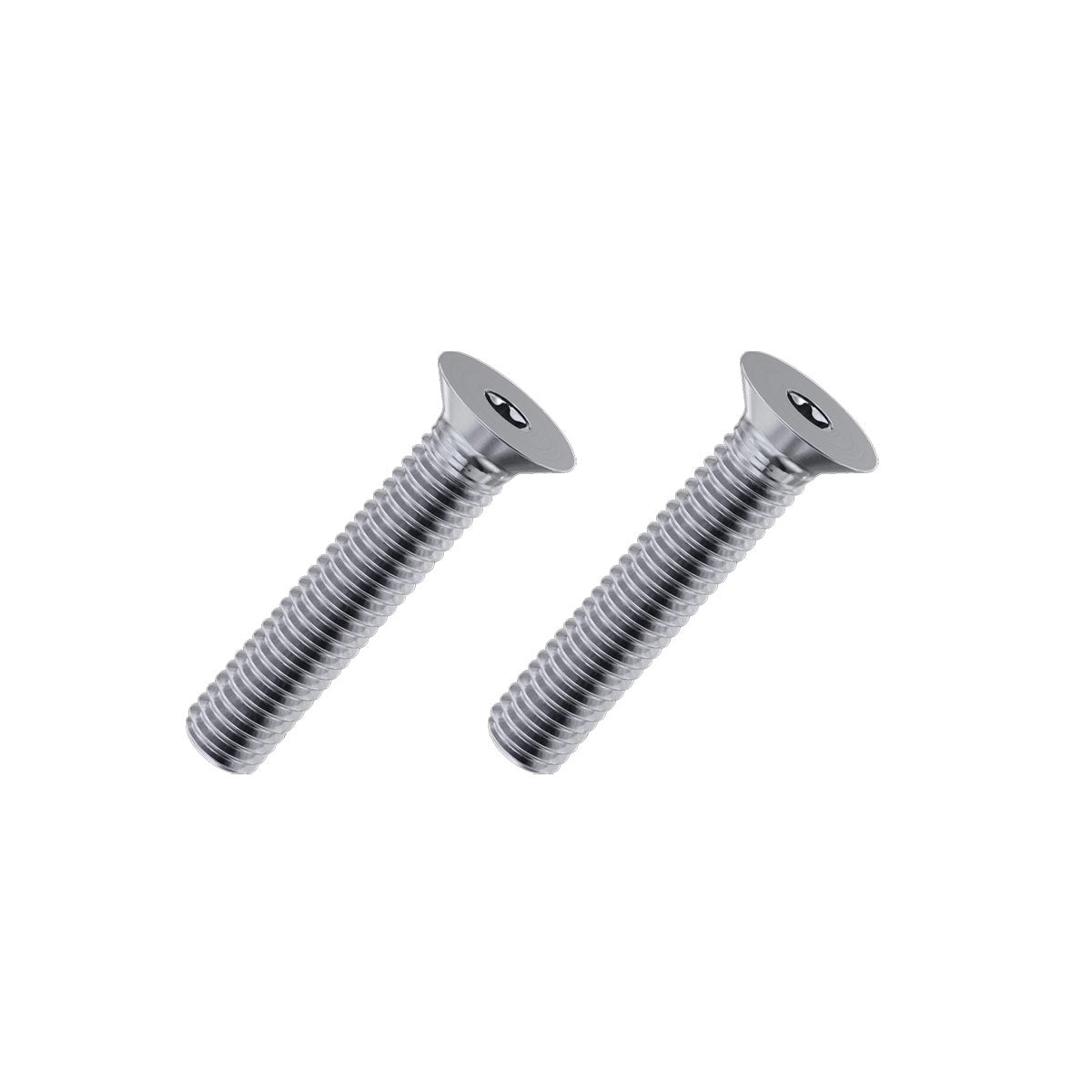 30mm Screws M8-T40 in silver on a white background.