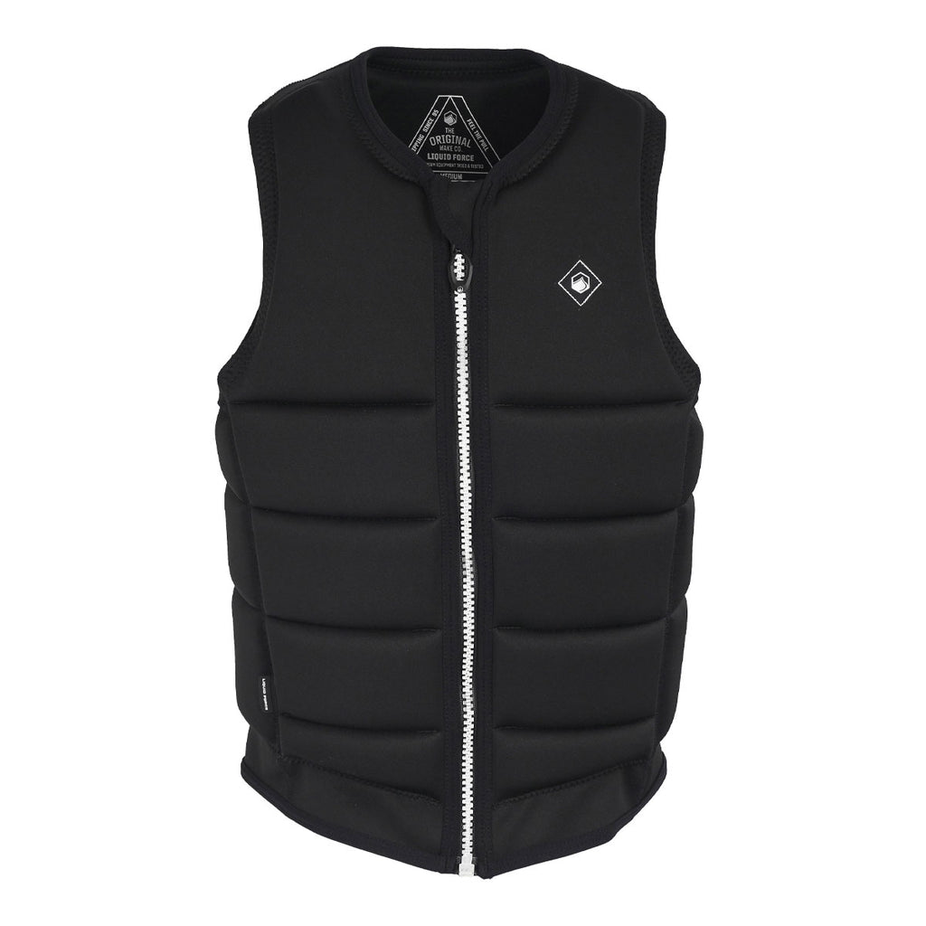 サーフィン・ボディボード Liquid Force Impact Vest Feel The Pull | 2026 Code Comp Jacket (Black) | Vest Collection