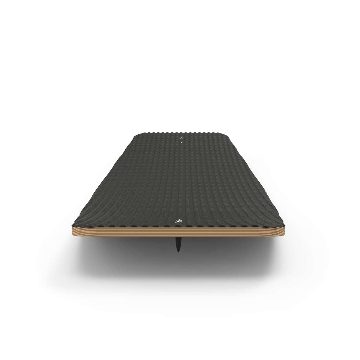 Rear view of the Focus Skate showing the full traction pad and center fin.