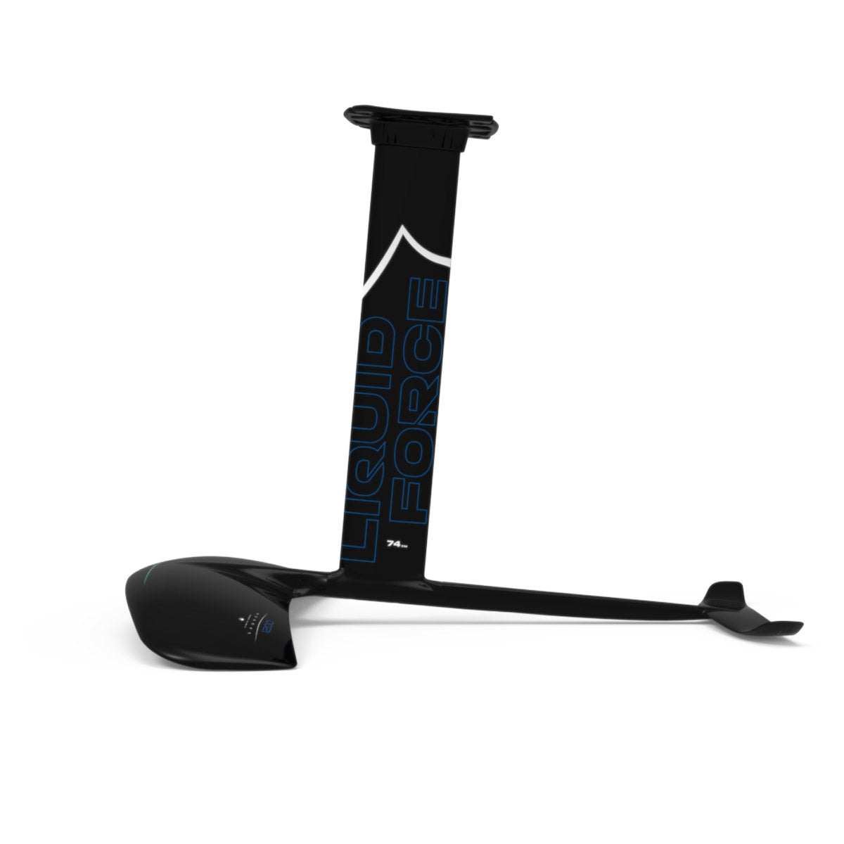 Side view of Alloy Launch 1200 FuseLock foil set showing mast and fuselage profile.