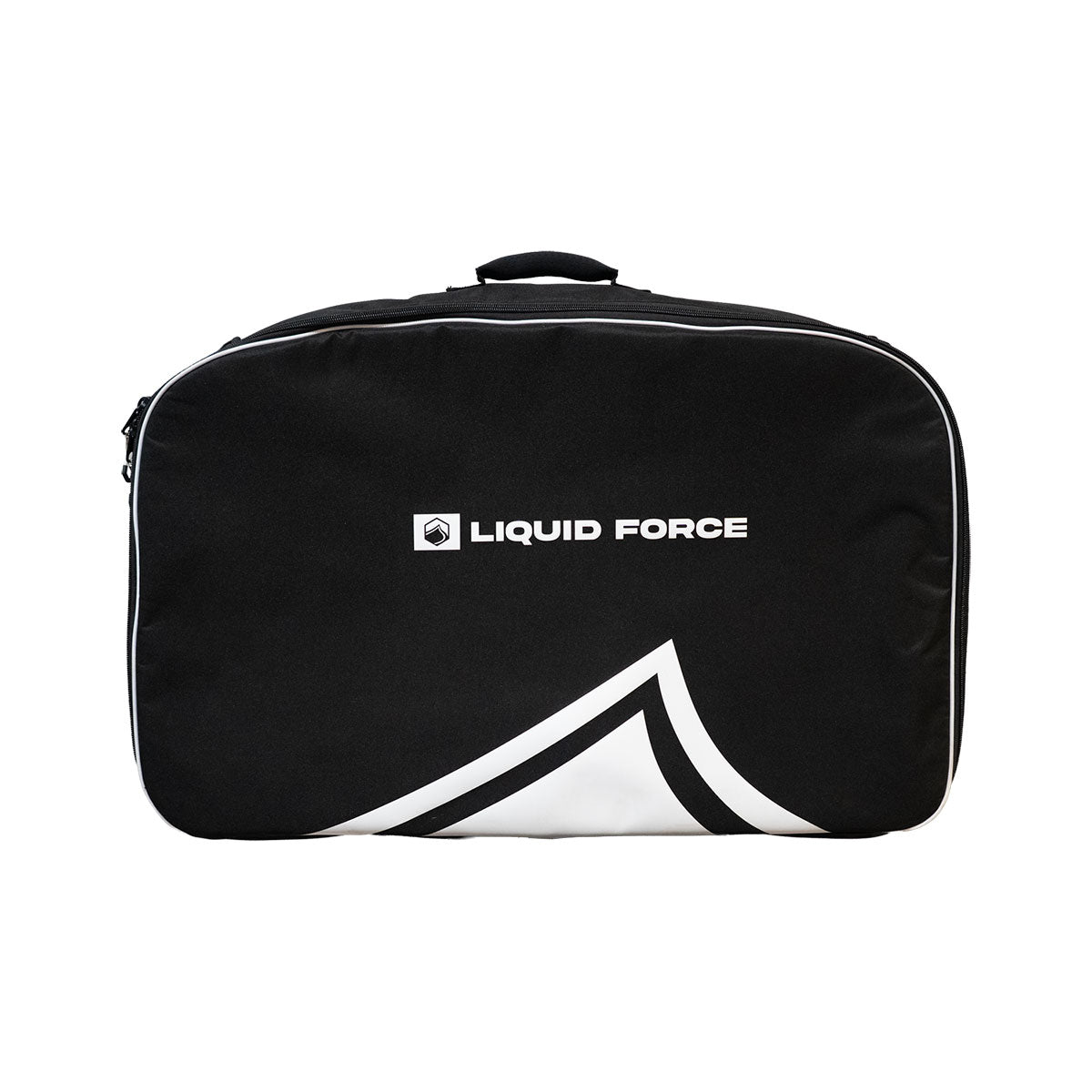 Front view of the FuseLock Foil Set Bag with white logo graphic on a black exterior.