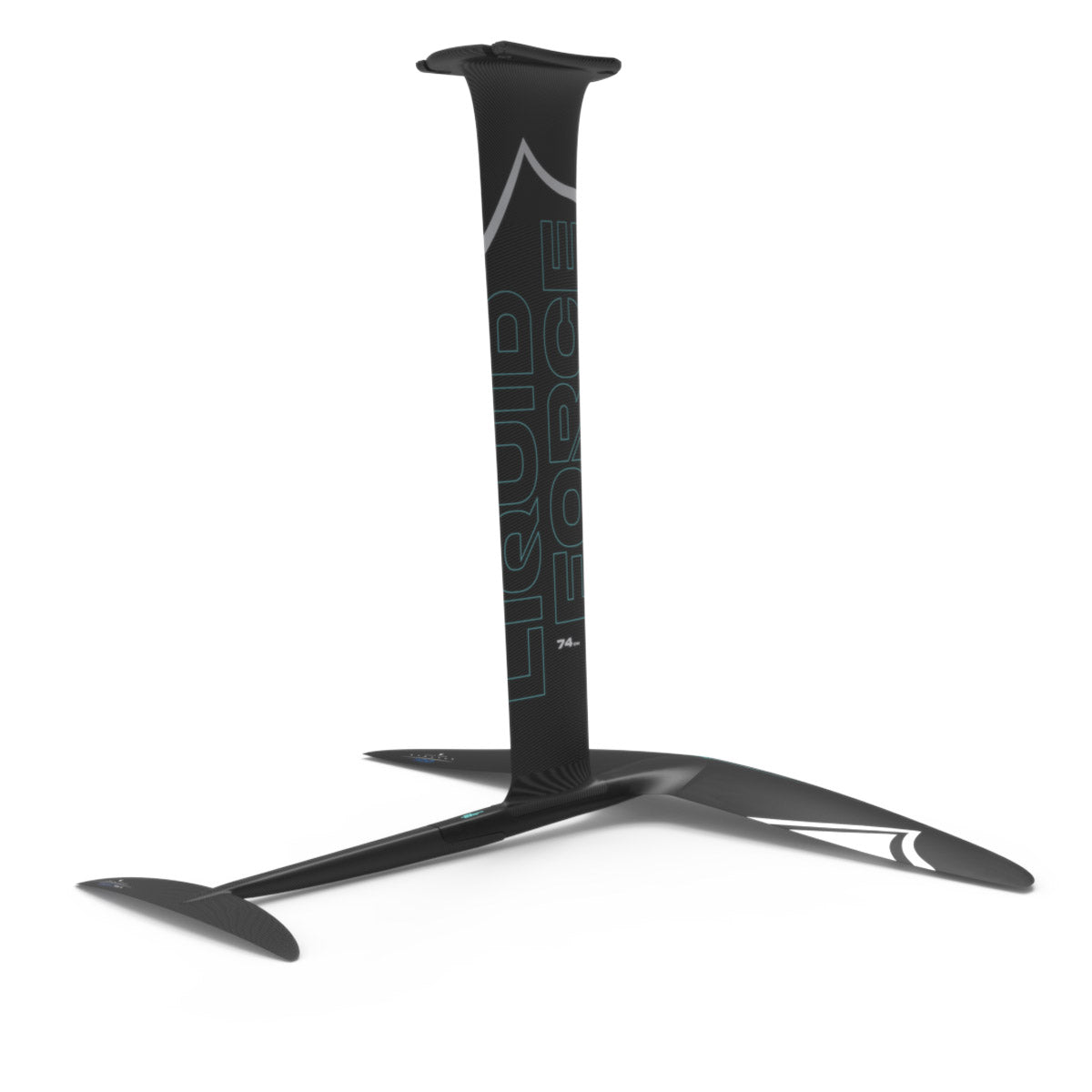 Rear angled view of Carbon Stratus 1100 FuseLock foil set with visible tail wing.