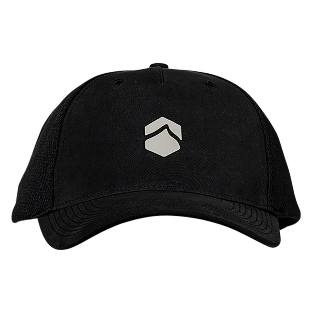 Hydratic Snapback Hat with small white geometric logo on the front.