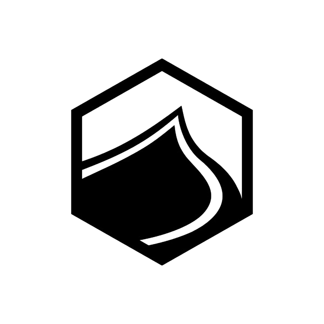 4&quot; Hex Drop Die Cut Sticker