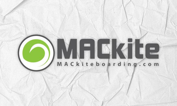 Mackite logo on a white paper textured background.
