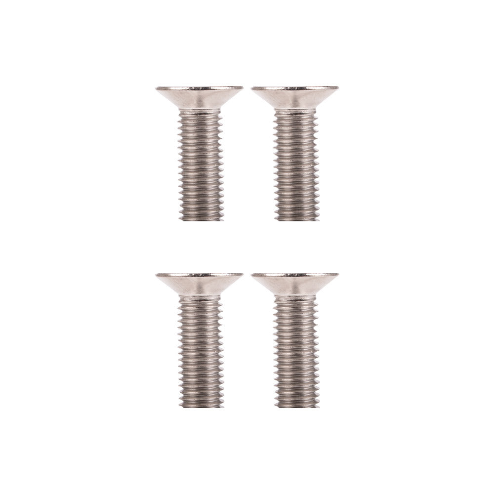 20mm Screws M6-T30 in two rows on white, resembling a bolt kit.