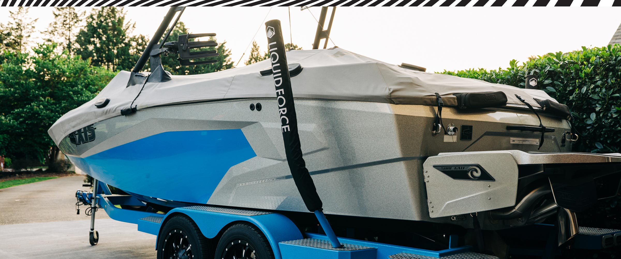 Deluxe Padded Trailer Guides