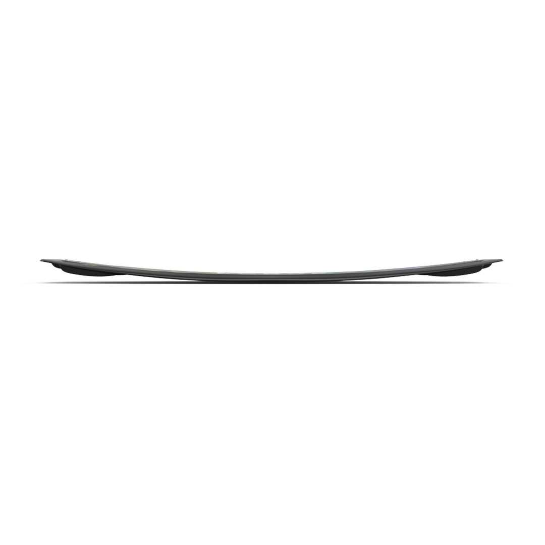 Side view of the 24 Trip wakeboard deck on a white background.